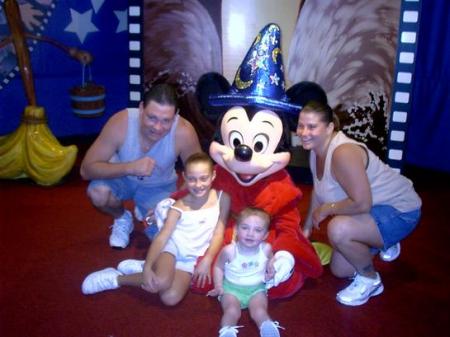 my family in disney 2006