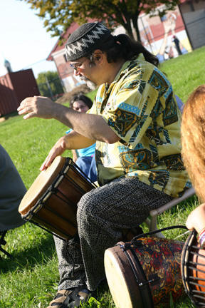 Drumming in the Park