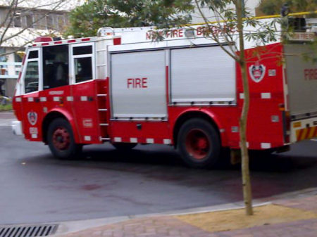 an aussie firetruck