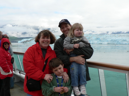 Family picture in Alaska