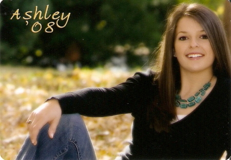 My daughter Ashley - senior pictures