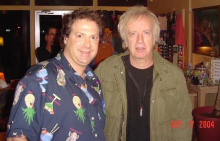 Me & Brad Whitford, Sept. '04, Laconia