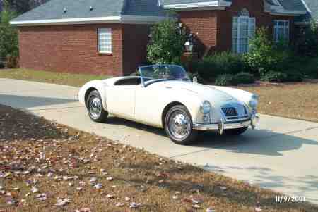 My 1962 MGA