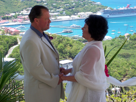 Overlooking Beautiful St. Thomas