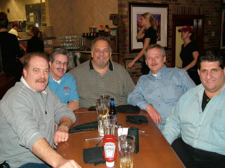 Dennis, Dale, me, Jeff and my cousin Lenny