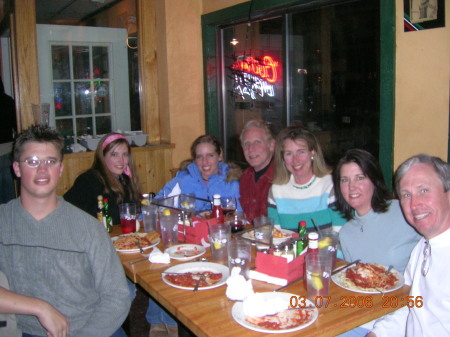 Dinner with friends in Beaver Creek Colorado