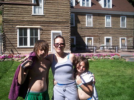 My babies and I at water park in Idaho 2006