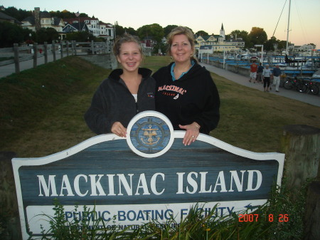 Me and Kayla at Mackinac Island