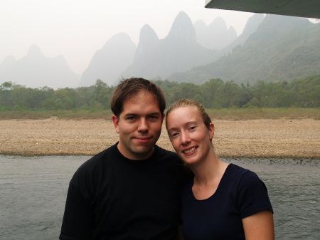 Todd and Karen in China