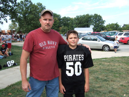 Austin and me at the youth football premier da