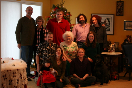 Family at Christmas