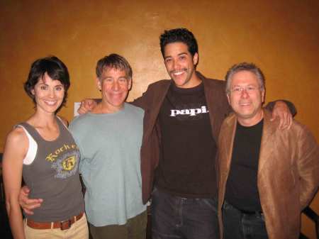 Alan Menken, Stephen Schwartz, friend Dan and Me