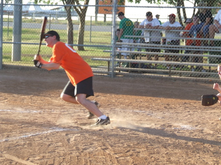 Co-ed softball, summer 2006.