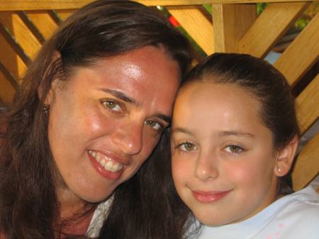 With my daughter Aliyah - Aug 2006