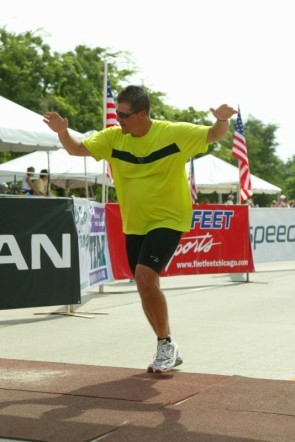 Finishing My First Triathlon