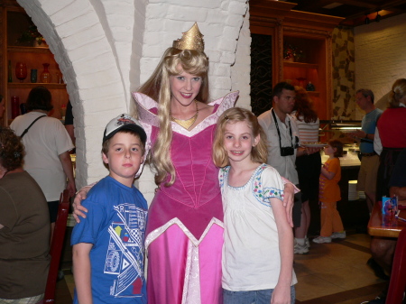 Rachael and Sean at Disney World 10/07