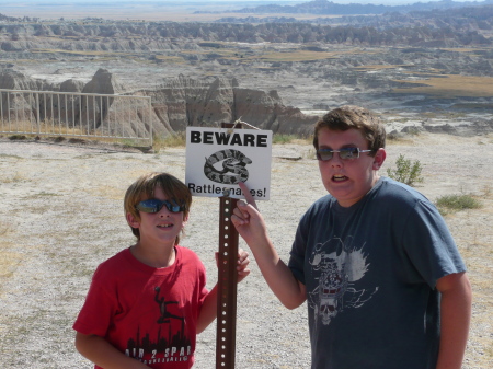 Badlands National Park.