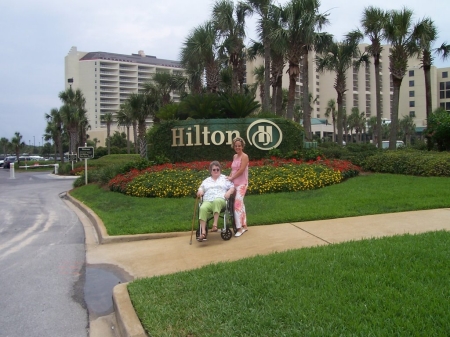 Me and Mom at Destin Florida