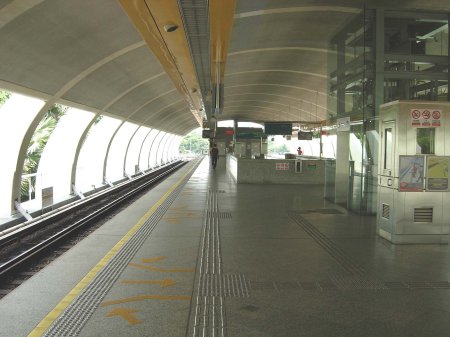 Singapore train station