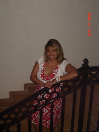 Me at the hotel in Cancun