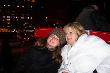 My daughter Victoria & wife Donna Xmas New York 2006