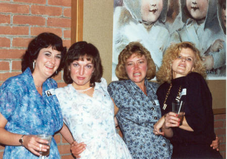 Patty, Gail, Sue, and Apryl (15-year East High Reunion)