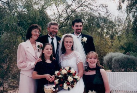 Daughter Eryn's wedding 2001