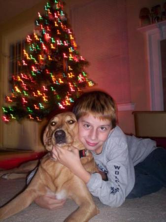 Mikey and Shiloh Christmas