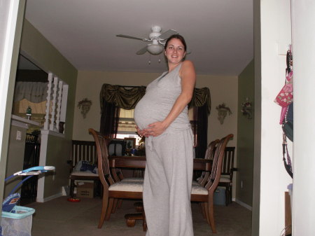 Me Pregnant with the twins!