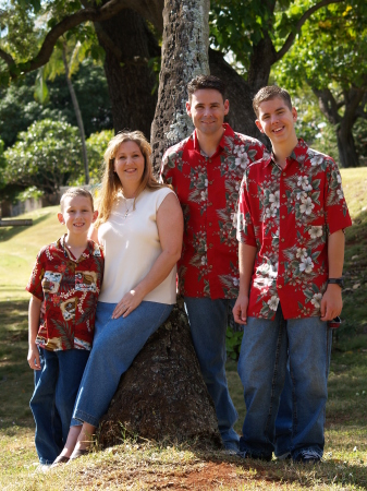 The Smith Family in Hawaii