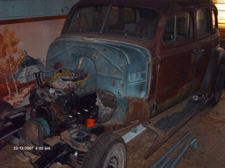 my 39 chevy project