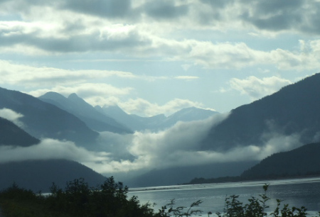 Skeena River looking east