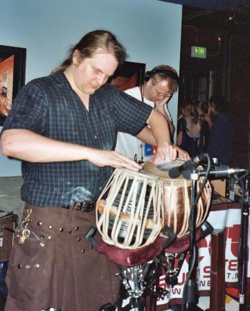 Playing Tabla Live