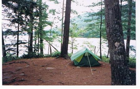 Camping on Lake George