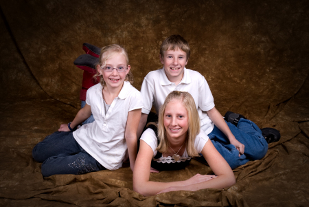 my beautiful children-Katelyn, Kyle and Emilee