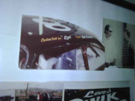 Roof of my Race Car in 1981