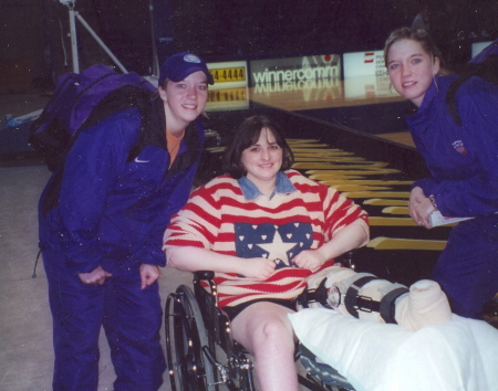 My cousins Amy and Jill were basketball stars for TCU.