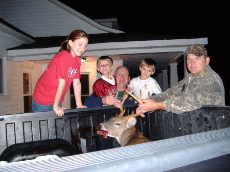 Ken,Brother Bill,Corey,Joey and Macalea