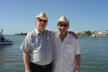 Father and me in Belize