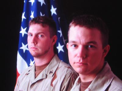 Daniel and Bryan Operation Iraqi Freedom