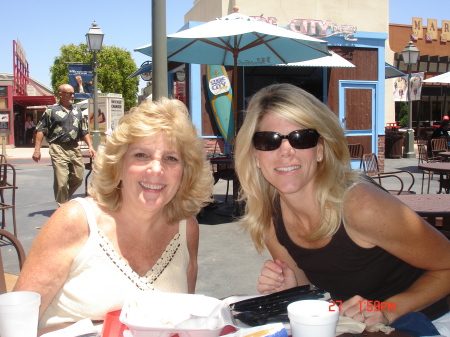 my mom and me in san Diego