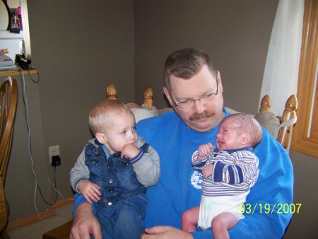 Ethan, Braxton and Hubby Ken