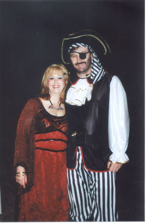 Carolyn & BF-Halloween 2006