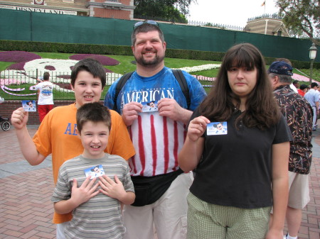 First day at Disneyland