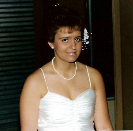 Backstage at a beauty pageant 1989