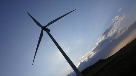 Alberta Wind Energy turbines near Pincher Creek, Alberta