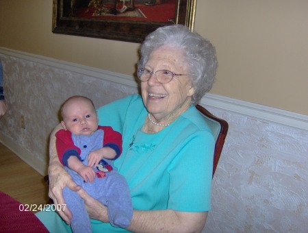 Rosa and Great grandson