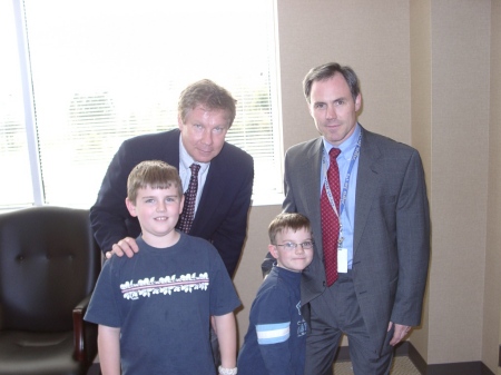 Sean and Brendan Meet Their Congressman