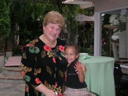 Great-grandma and Makayla