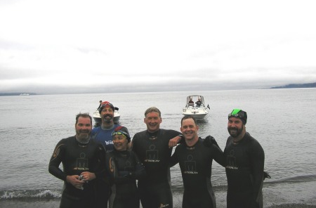 Swimming Across Puget Sound